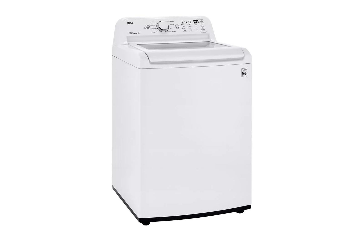 LG WT7005CW 4.3 Cu. Ft. MEGA Capacity Top Load Washer With 4-way Agitator &...