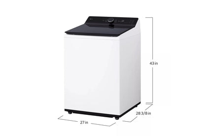LG WT8405CW 5.3 Cu. Ft. MEGA Capacity Smart Top Load Washer With 4-way AGITA...