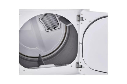 LG DLE7000W 7.3 Cu. Ft. Ultra Large Capacity Top Load Electric Dryer With SENSO...