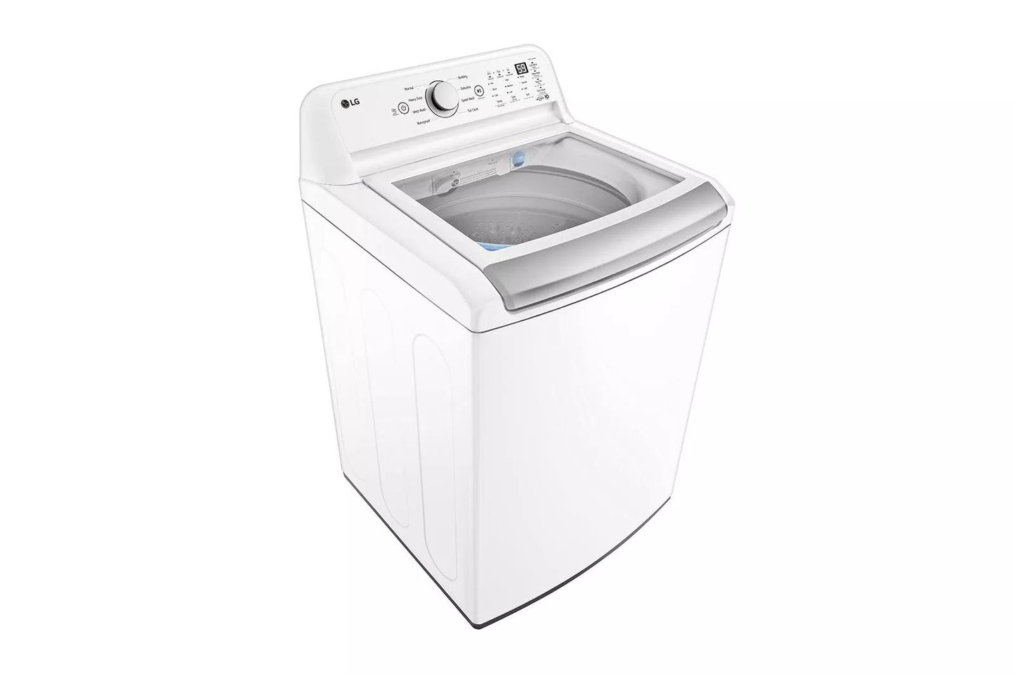 LG WT7155CW 4.8 Cu. Ft. MEGA Capacity Top Load Washer With 4-way Agitator &...