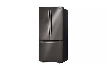 LG LFCS22520D LG Black Stainless Steel Series 21 Cu. Ft. Large Capacity 30"" Wide ...