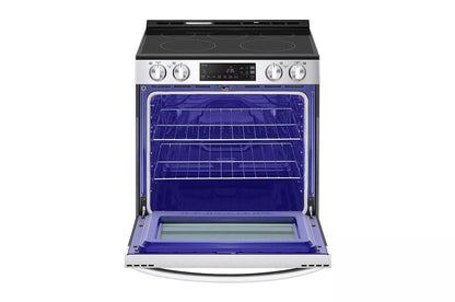 LG LSEL6331F 6.3 Cu Ft. Smart Wi-fi Enabled Electric Slide-in Range With EASYCLE...