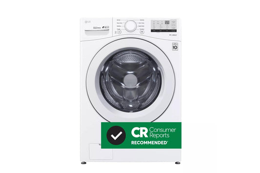 LG WM3400CW LG 4.5 Cu. Ft. Ultra Large Front Load Washer