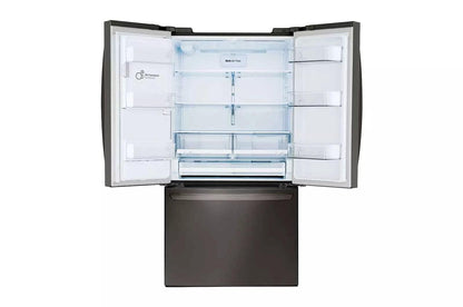 LG LRFS28XBD 28 CU.FT 3 Door French Door, Standard Depth, Ice and Water With SIN...
