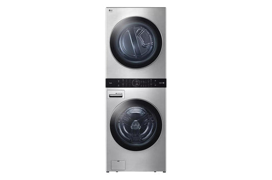 LG WSGX201HNA LG Studio Single Unit Front Load Washtower With Center CONTROL(...