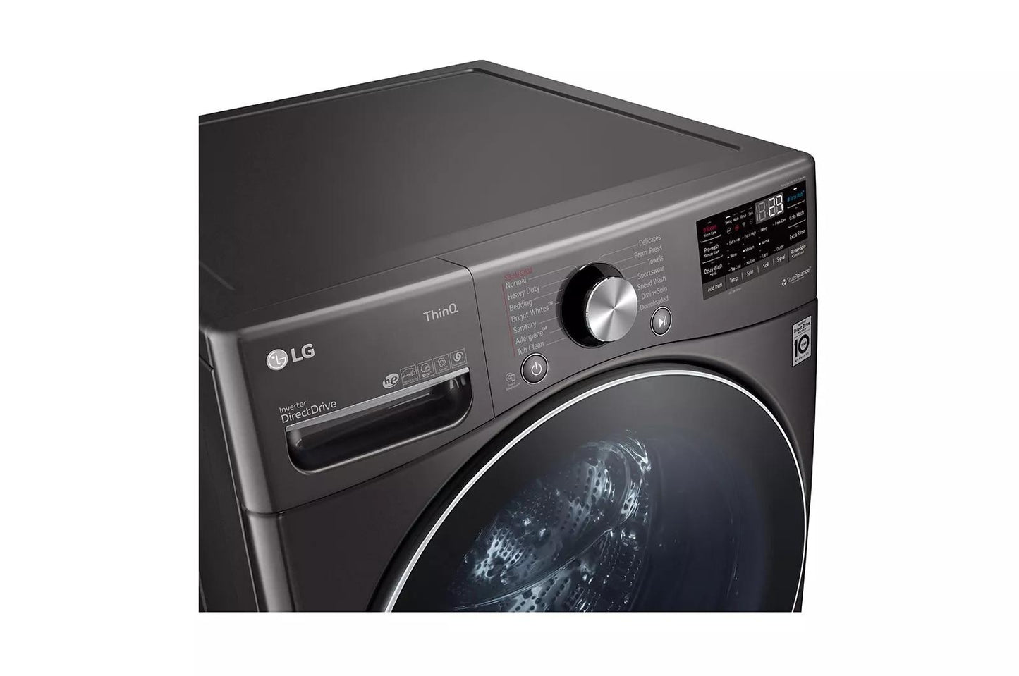 LG WM4200HBA 5.0 Cu. Ft. MEGA Capacity Smart Wi-fi Enabled Front Load Washer WIT...
