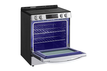 LG LSEL6331F 6.3 Cu Ft. Smart Wi-fi Enabled Electric Slide-in Range With EASYCLE...