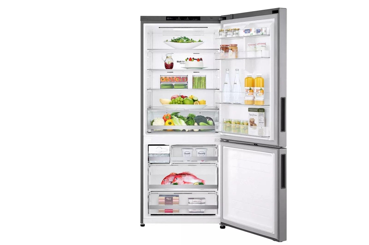 LG LBNC15231V LG 15 Cu. Ft. Bottom Freezer Refrigerator