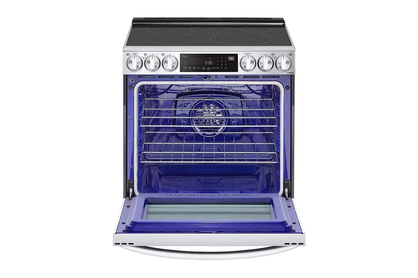LG LSEL6335FE 6.3 Cu Ft. Smart Wi-fi Enabled Probake Convection Instaview E...