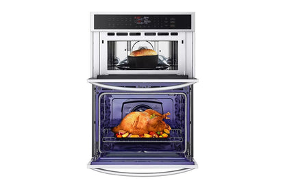 LG WCEP6423F 1.7/4.7 Cu. Ft. Smart Combination Wall Oven With Convection and AIR...