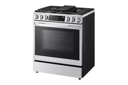 LG LSGL6335F 6.3 Cu Ft. Smart Wi-fi Enabled Probake Convection Instaview G...
