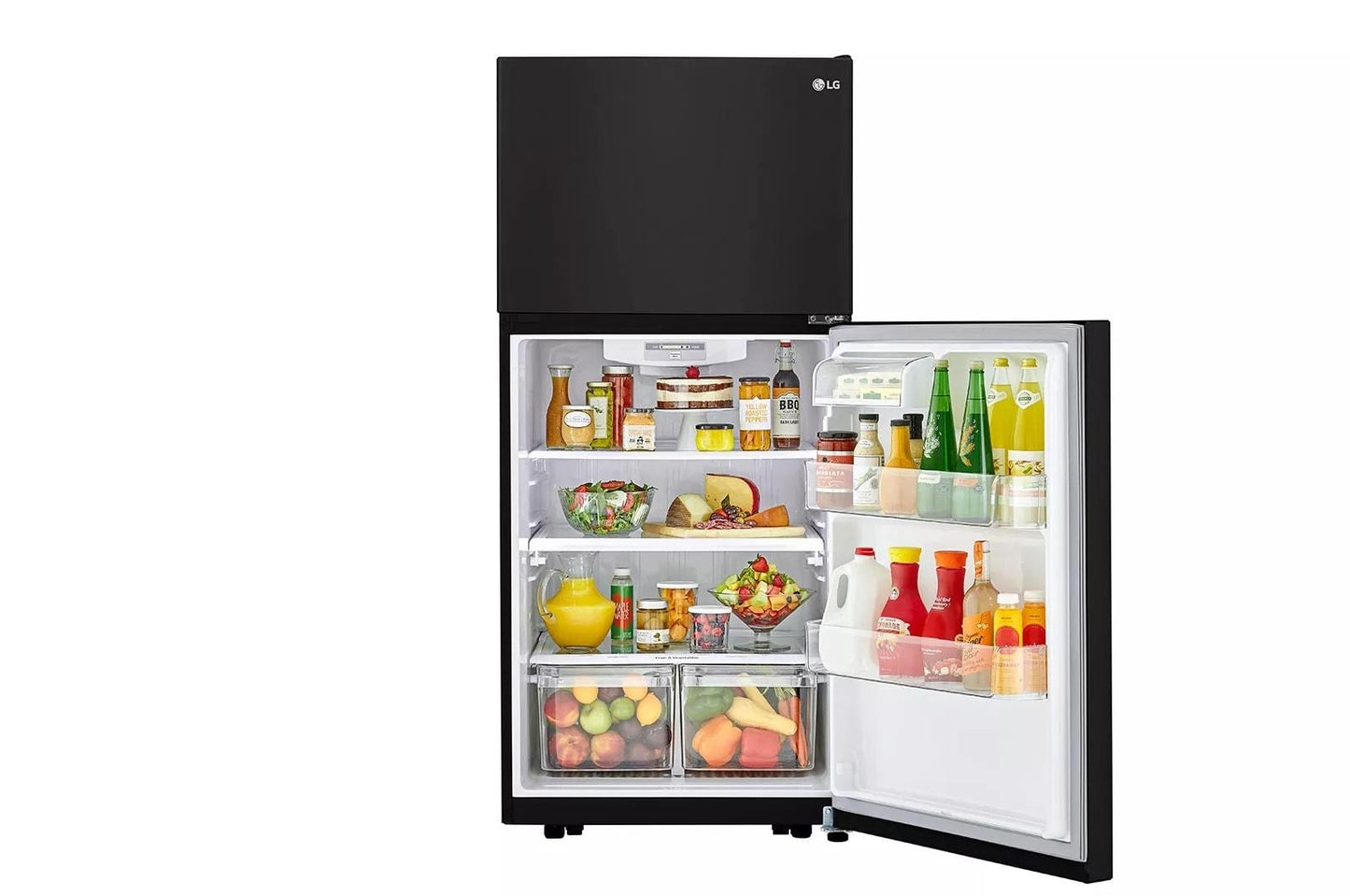 LG LTCS20020B LG 20 Cu. Ft. Top Freezer Refrigerator