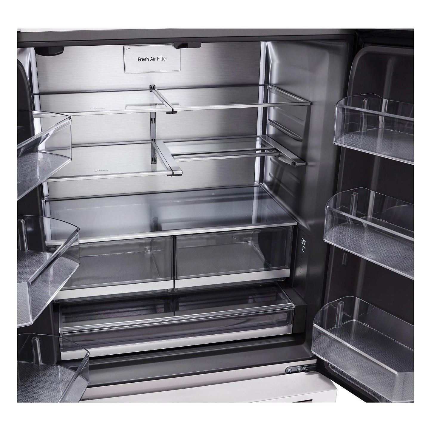 LG SRFB27W3 LG Studio 27 Cu. Ft. Smart Counter-depth Max French Door REFRIG...