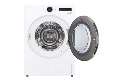 LG DLHC5502W 7.8 Cu. Ft. MEGA Capacity Smart Front Load Dryer With Dual INVERTER...