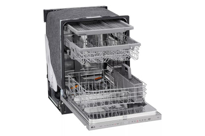 LG LDPH5554S Smart Top-control Dishwasher With 1-hour Wash & Dry, Quadwash PR...