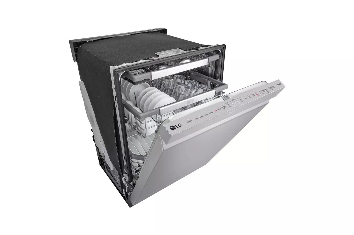LG LDPH7972S Smart Top Control Dishwasher With 1-hour Wash & Dry, Quadwash PR...