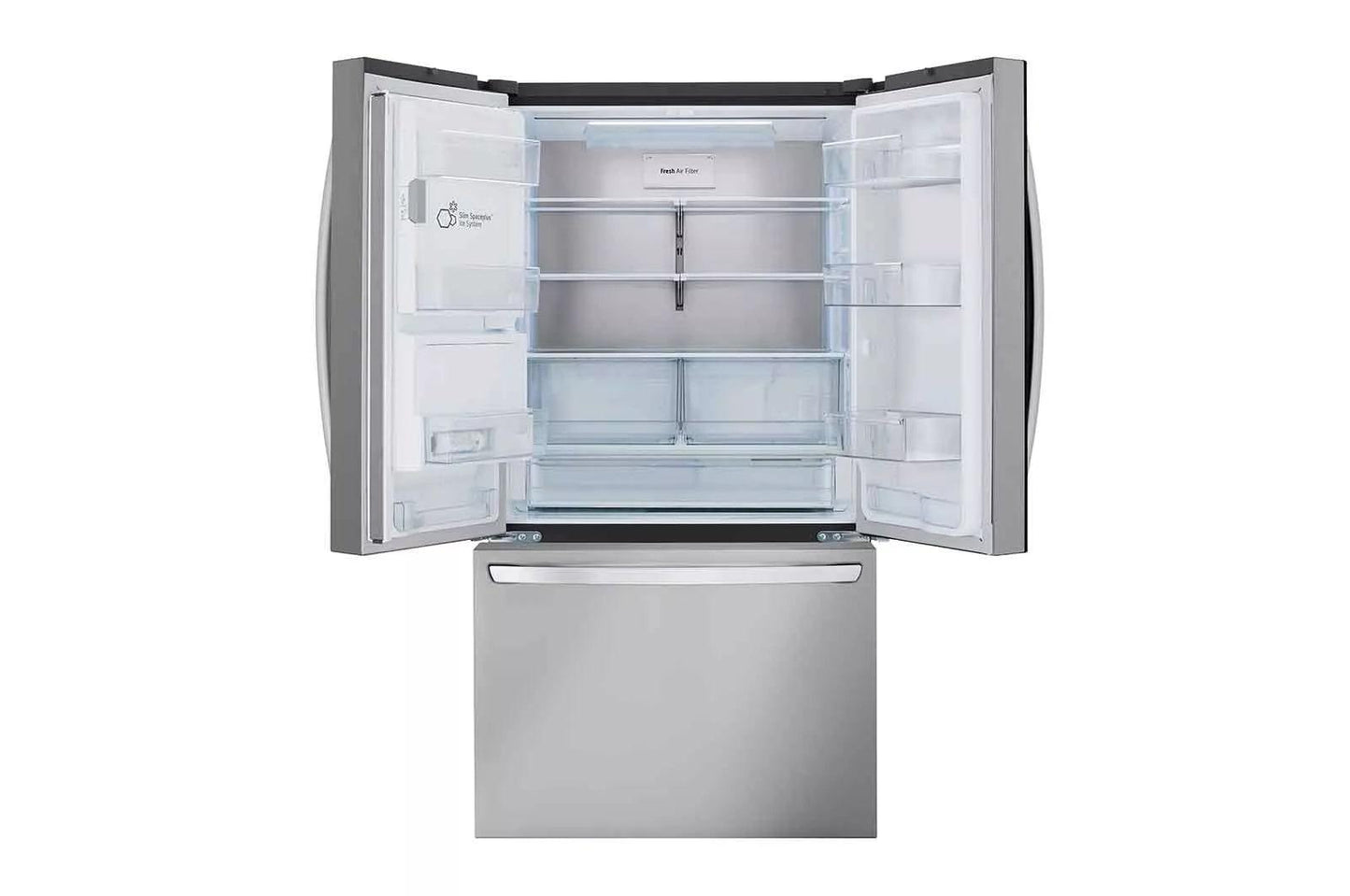 LG LRFXC2606S 26 Cu. Ft. Smart Counter-depth Max Refrigerator With Dual Ice Makers