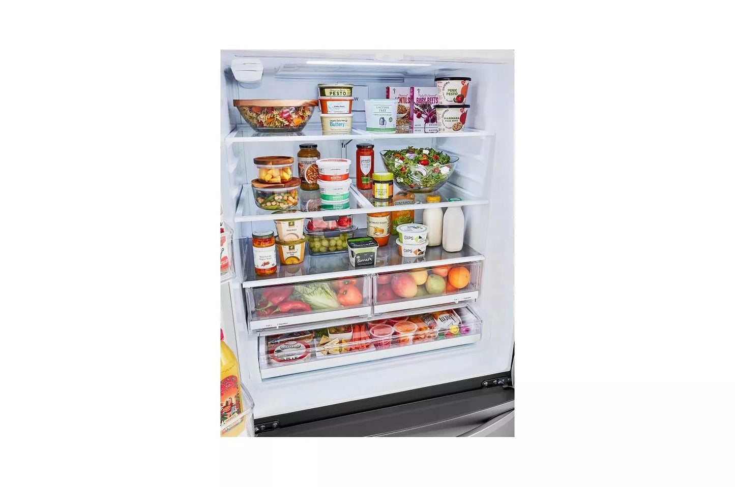 LG LRMWS2906S 29 Cu. Ft. French Door Refrigerator With Slim Design Water Dispenser