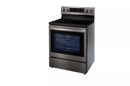LG LREL6325D 6.3 Cu Ft. Smart Wi-fi Enabled Electric Single Oven Instaview R...