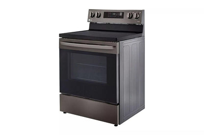 LG LREL6323D 6.3 Cu Ft. Smart Wi-fi Enabled Fan Convection Electric Range With A...
