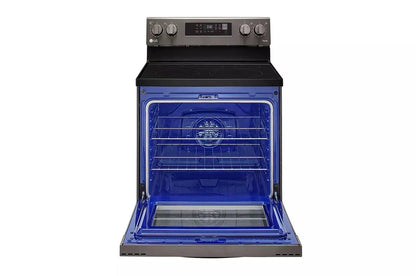 LG LREL6323D 6.3 Cu Ft. Smart Wi-fi Enabled Fan Convection Electric Range With A...