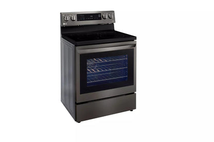 LG LREL6325D 6.3 Cu Ft. Smart Wi-fi Enabled Electric Single Oven Instaview R...