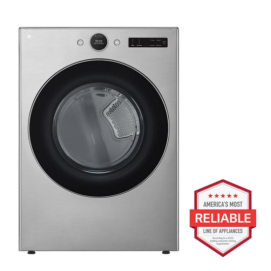 LG DLEX5500V 7.4 Cu. Ft. Ultra Large Capacity Smart Front Load Electric Energy S...