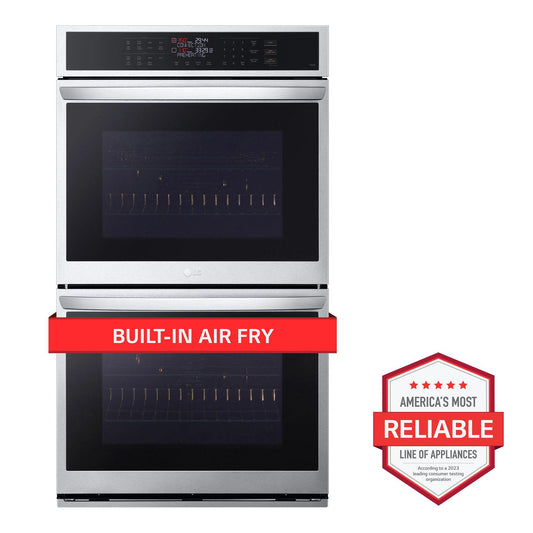 LG WDEP9423F LG 9.4 Cu. Ft. Smart Double Wall Oven With Convection and Air Fry