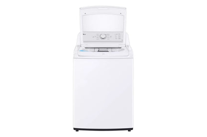 LG WT6105CW 4.1 Cu. Ft. Capacity Top Load Washer With Agitator and Slamproof GL...