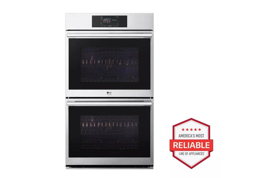 LG WDES9428F LG Studio 9.4 Cu. Ft. Smart Instaview Electric Double Built-in W...
