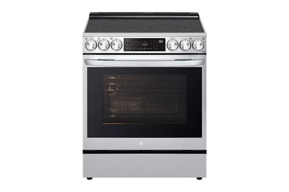 LG LSEL6335FE 6.3 Cu Ft. Smart Wi-fi Enabled Probake Convection Instaview E...
