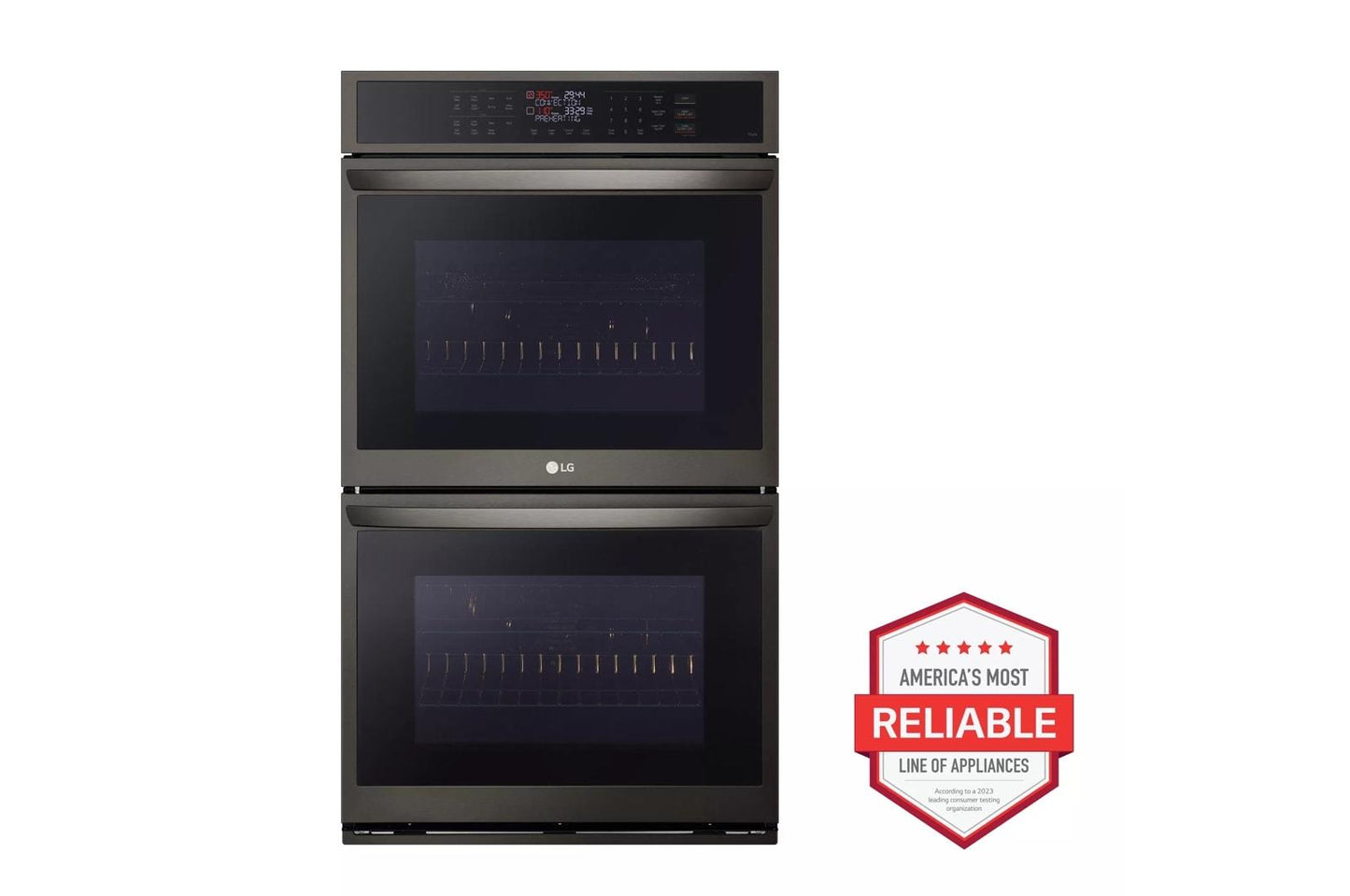 LG WDEP9423D LG 9.4 Cu. Ft. Smart Double Wall Oven With Convection and Air Fry