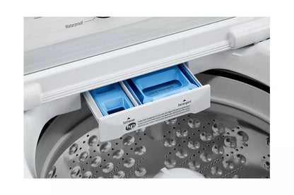 LG WT7005CW 4.3 Cu. Ft. MEGA Capacity Top Load Washer With 4-way Agitator &...