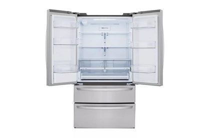 LG LRMWS2906S 29 Cu. Ft. French Door Refrigerator With Slim Design Water Dispenser