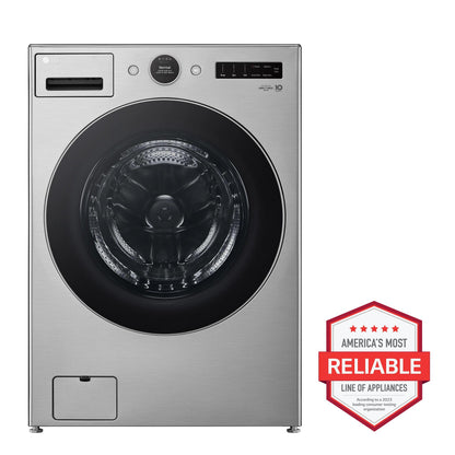 LG WM5700HVA 4.5 CU.FT. Smart Front Load Washer With Turbowash 360, B...