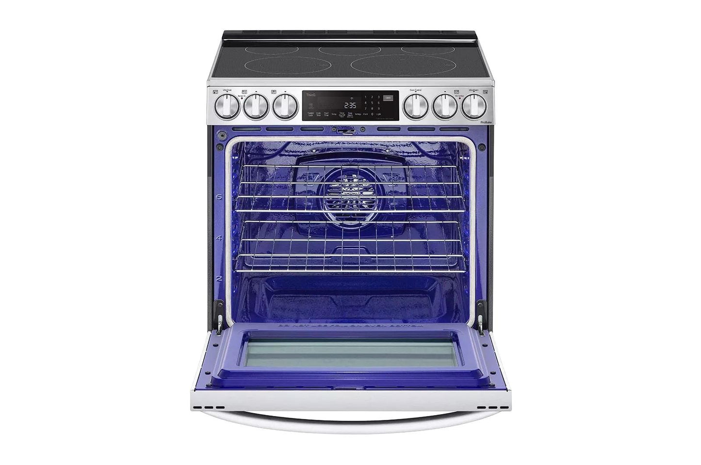 LG LSEL6337F 6.3 Cu Ft. Smart Wi-fi Enabled Probake Convection Instaview E...