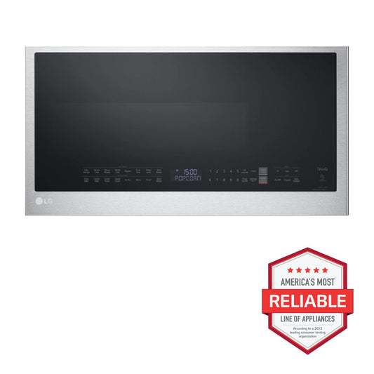 LG MHEC1737F 1.7 Cu. Ft. Smart Wi-fi Enabled Over-the-range Convection MICROWAVE...