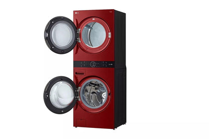 LG WKGX201HRA Single Unit Front Load LG Washtower With Center Control 4.5...