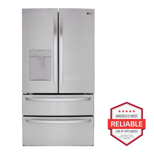 LG LRMWS2906S 29 Cu. Ft. French Door Refrigerator With Slim Design Water Dispenser