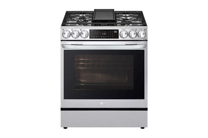 LG LSGL6335F 6.3 Cu Ft. Smart Wi-fi Enabled Probake Convection Instaview G...