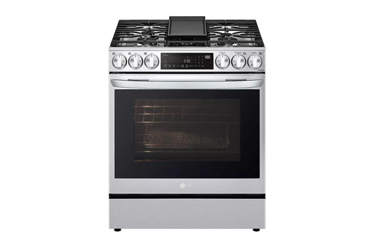 LG LSGL6335F 6.3 Cu Ft. Smart Wi-fi Enabled Probake Convection Instaview G...