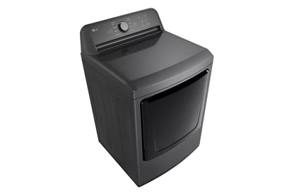 LG DLE6100M 7.3 Cu. Ft. Ultra Large Capacity Rear Control Electric Dryer With S...