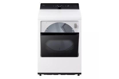 LG DLE8400WE 7.3 Cu. Ft. Ultra Large Capacity Rear Control Electric Dryer With L...