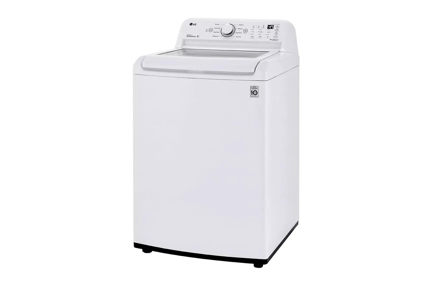 LG WT7005CW 4.3 Cu. Ft. MEGA Capacity Top Load Washer With 4-way Agitator &...
