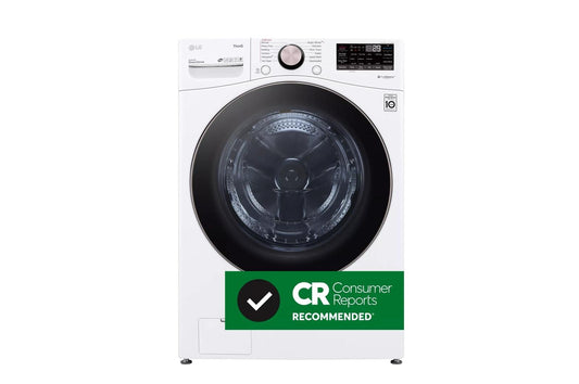 LG WM4000HWA 4.5 Cu. Ft. Ultra Large Capacity Smart Wi-fi Enabled Front Load WAS...