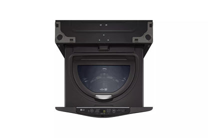 LG WD200CB 1.0 Cu. Ft. LG Sidekick Pedestal Washer, LG Twinwash COMPAT...