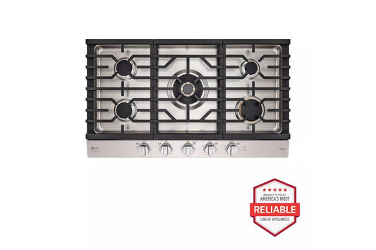 LG CBGS3628S LG Studio 36'' Gas Cooktop