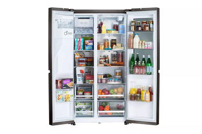 LG LRSOS2706D LG 27 Cu. Ft. Side-by-side Instaview Refrigerator