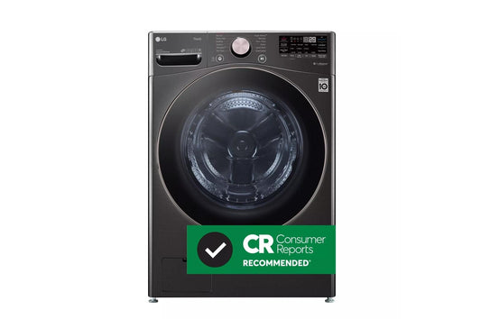 LG WM4000HBA 4.5 Cu. Ft. Ultra Large Capacity Smart Wi-fi Enabled Front Load WAS...