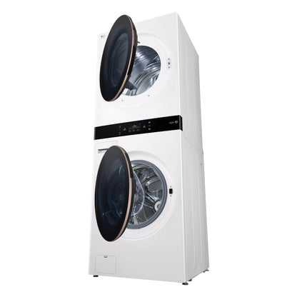 LG SWWE50W4 LG Studio Washtower Smart Front Load 5.0 Cu. Ft. Washer and 7.4...